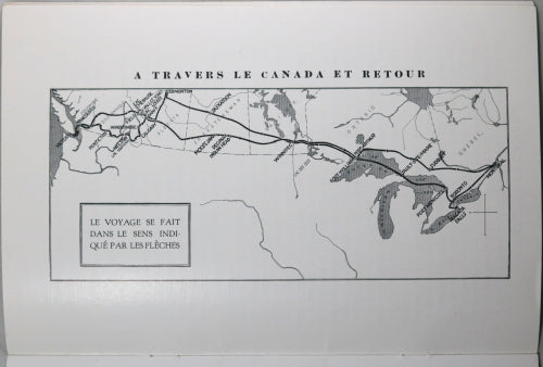 1928 Pacifique Canadien ‘Quatrième Voyage Annuel’ tourisme 1928 Pacifique Canadien ‘Quatrième Voyage Annuel’ tourisme