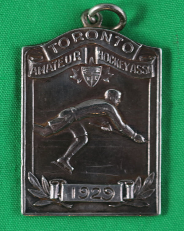 1929 Toronto Amateur Hockey Association medal for Junior Champions 1929 Toronto Amateur Hockey Association medal for Junior Champions