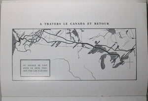 1929 Pacifique Canadien ‘Cinquième Voyage Annuel’ tourisme