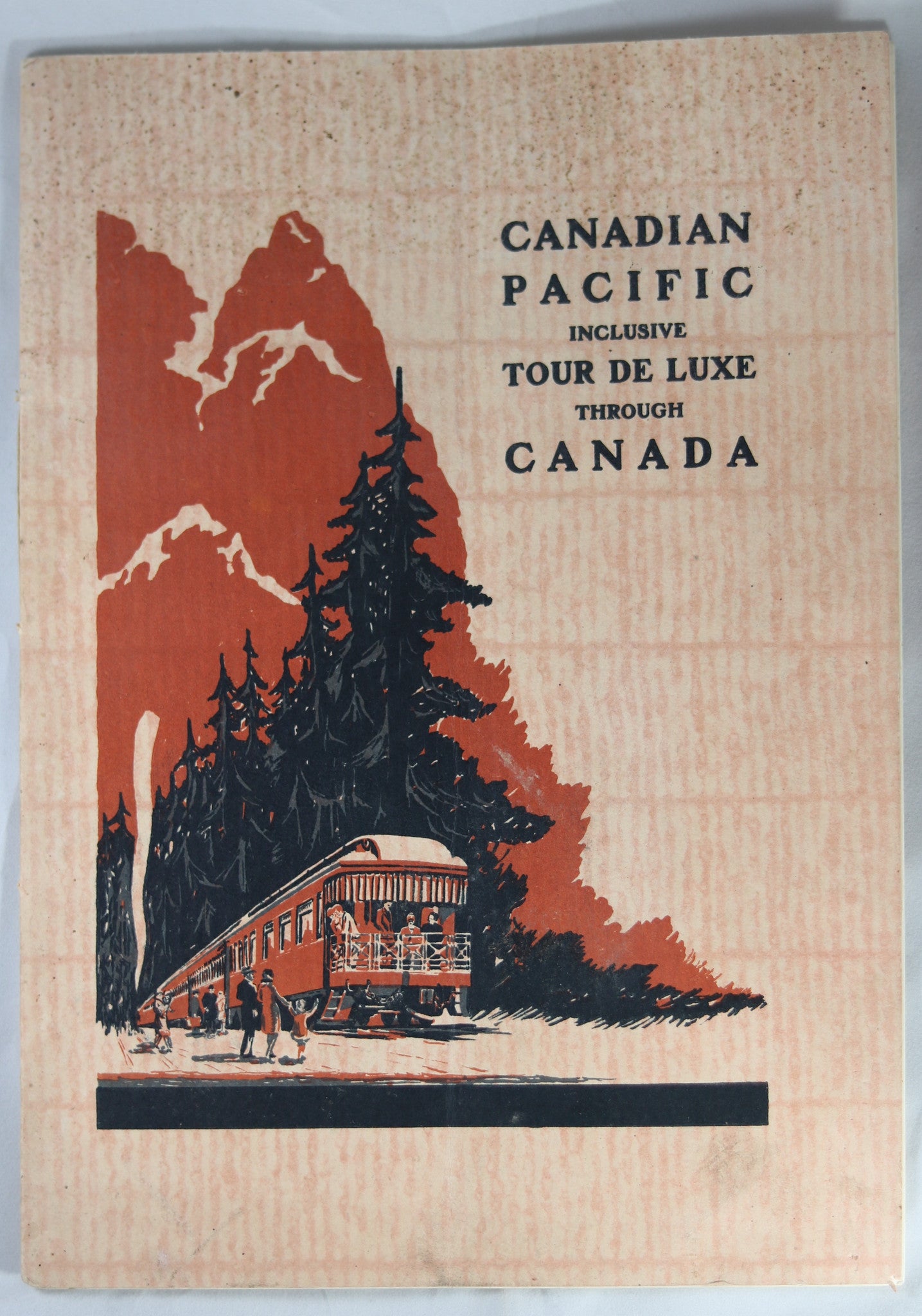 1929 travel brochure Canadian Pacific Tour de Luxe through Canada 1929 travel brochure Canadian Pacific Tour de Luxe through Canada