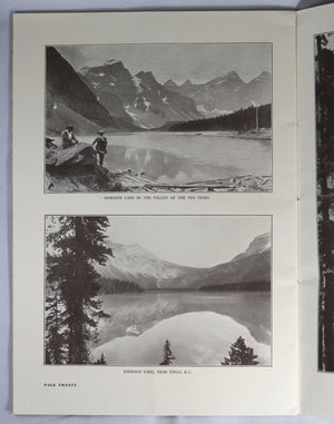 1929 travel brochure Canadian Pacific Tour de Luxe through Canada