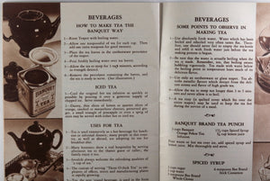 1929 vintage recipe book ‘Flavor and Spice’ McCormick & Co.