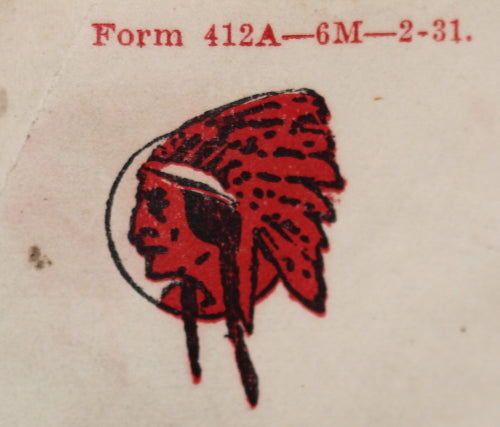 1931 McColl-Frontenac Oil Ltd (Canada) receipt