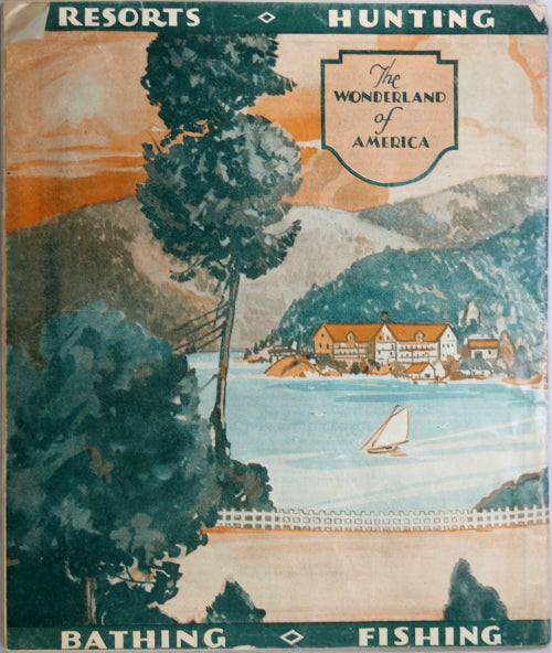 1931 Quebec tourism brochure ‘Quebec The Good Roads Province’
