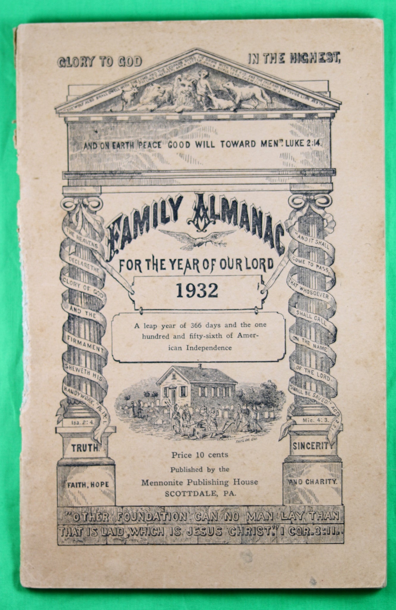 1932 Mennonite Family Almanac