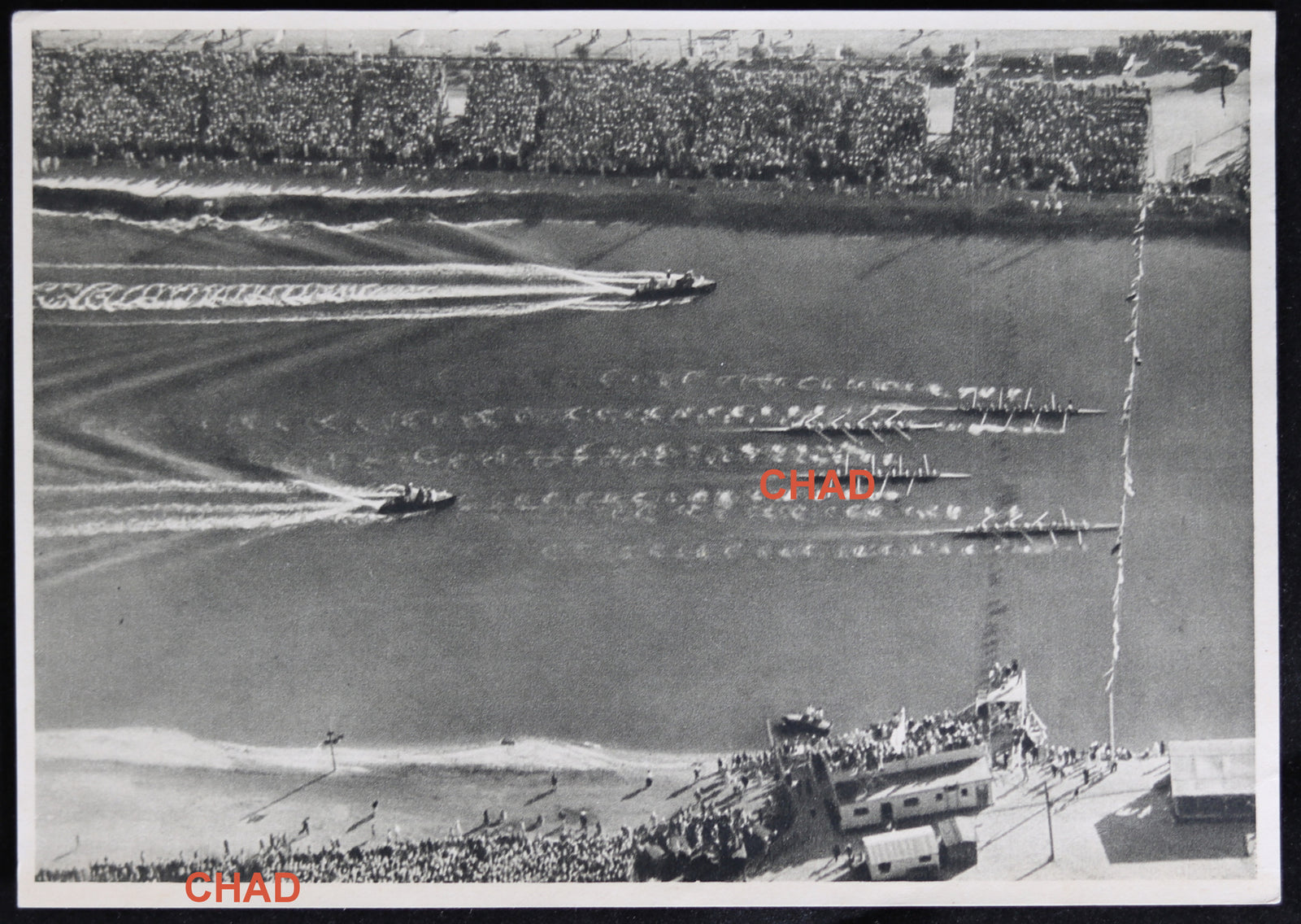 1932 Summer Olympics, photo of men's eight final