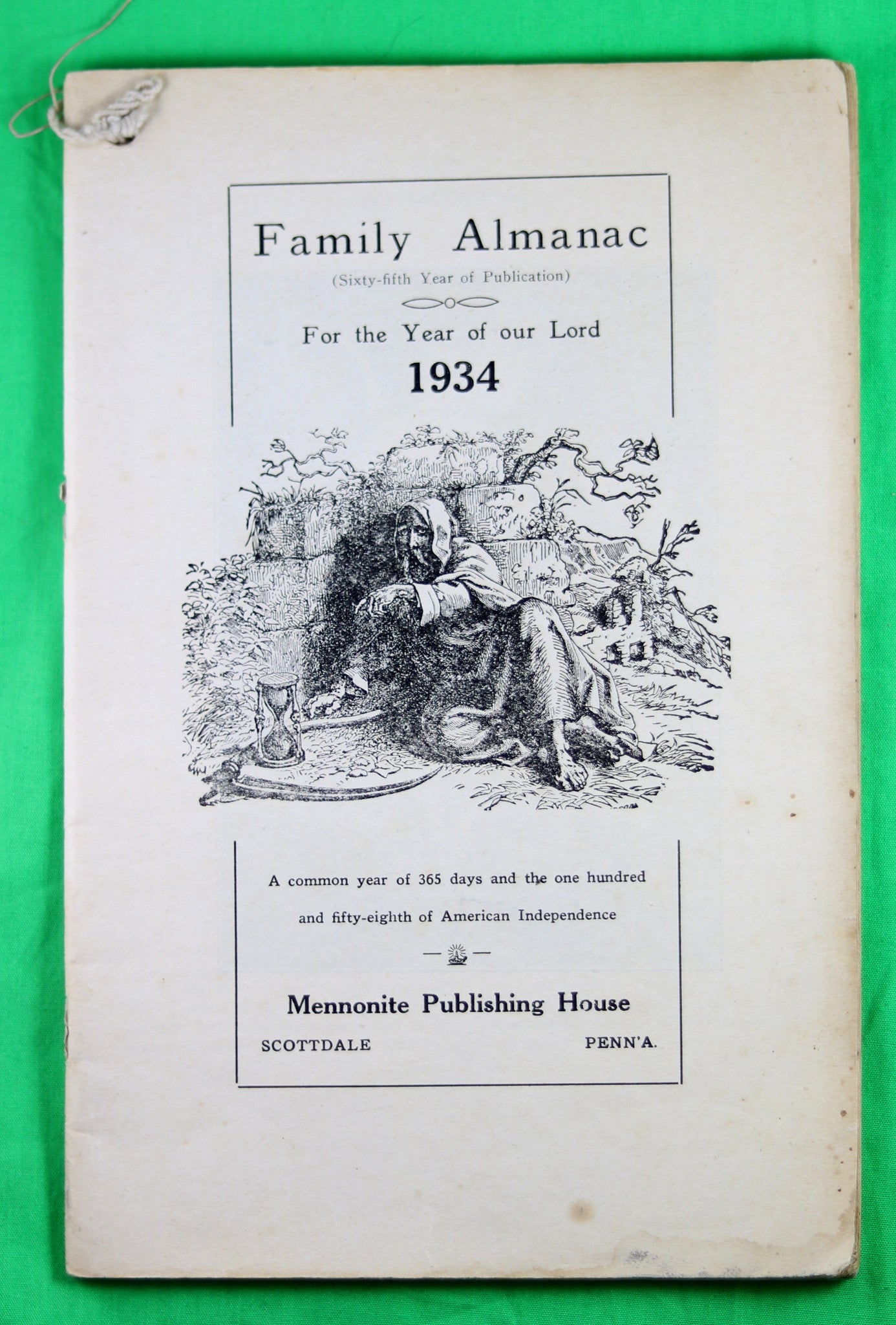 1934 Mennonite Family Almanac