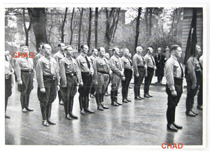 1935 German propaganda photo - march of Old Fighters Munich