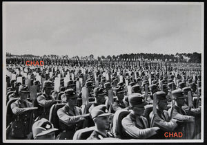 1935 German propaganda photo Hitler rally Nuremberg