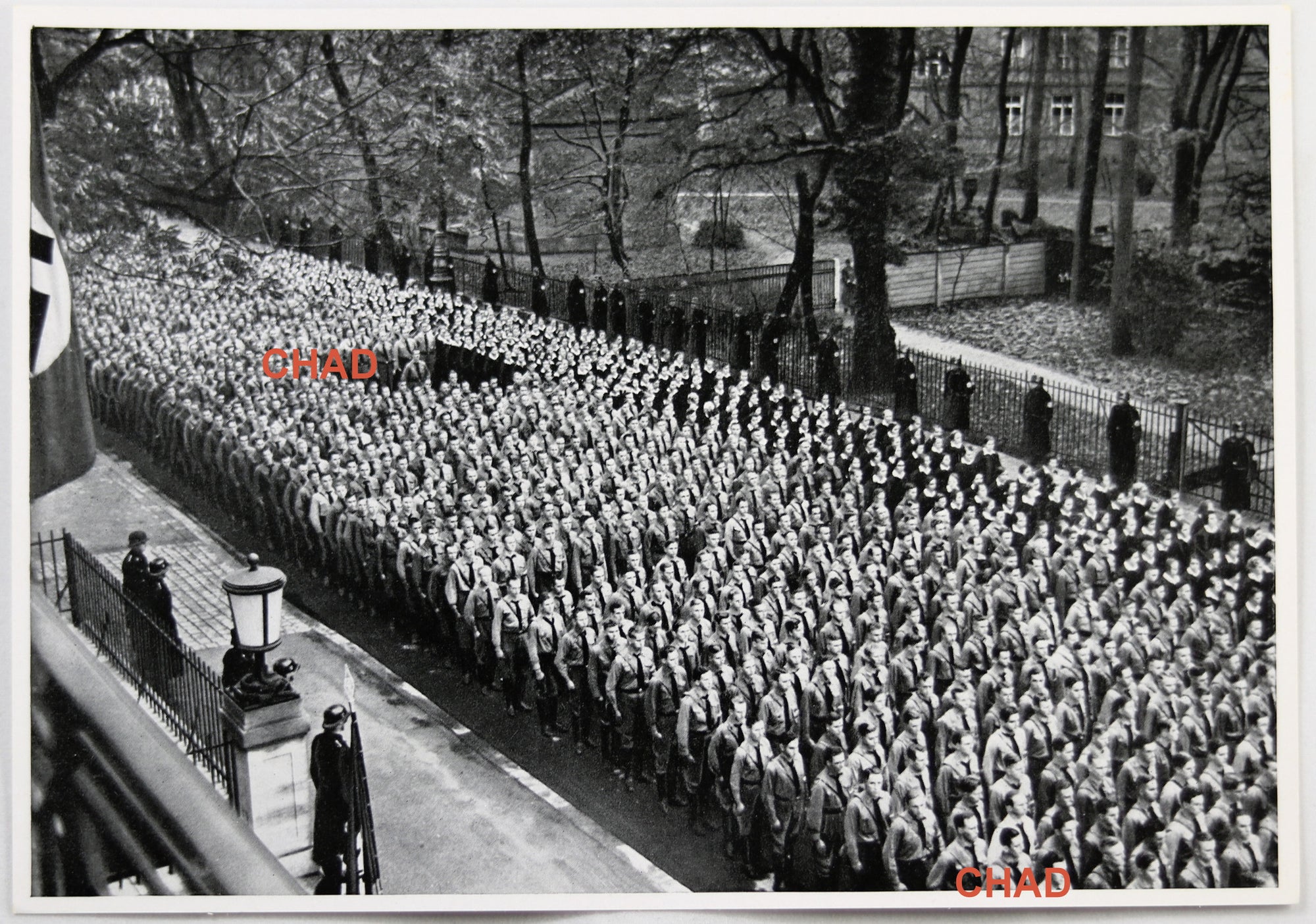 1935 German propaganda photograph Hitler Youth initiation