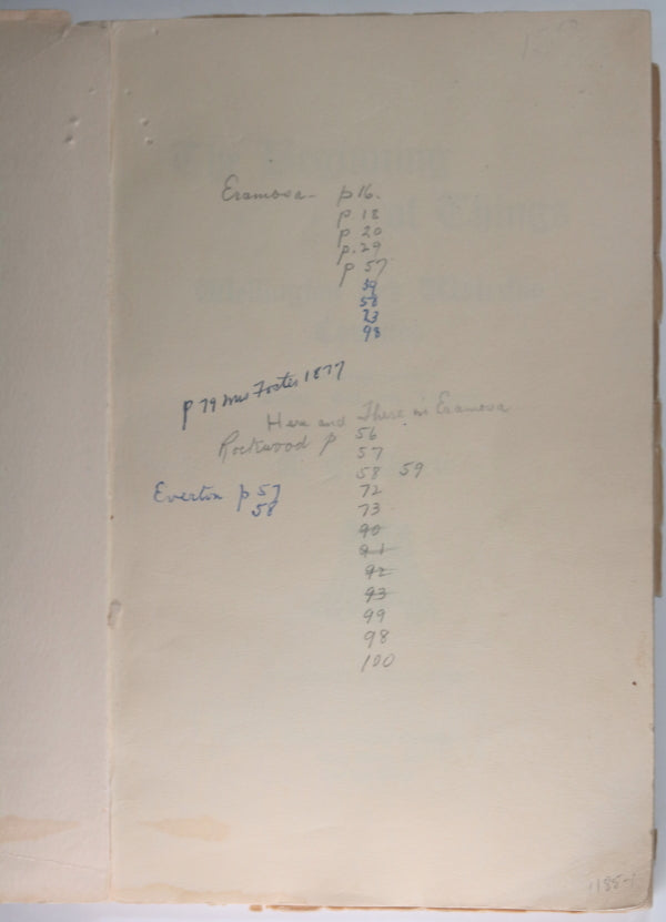 1935 book ‘The Beginning of Things’ by Byerly (Ontario History)
