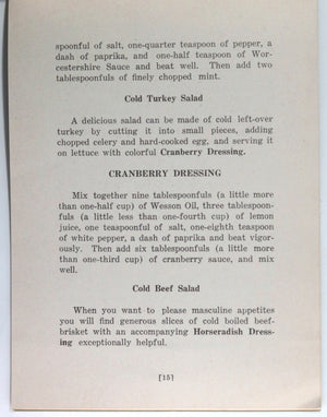 1935 pamphlet Mary Murray’s ‘Salad dressings to suit the Salads’
