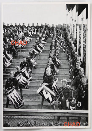 1936 German propaganda photograph Hitler Youth Rally