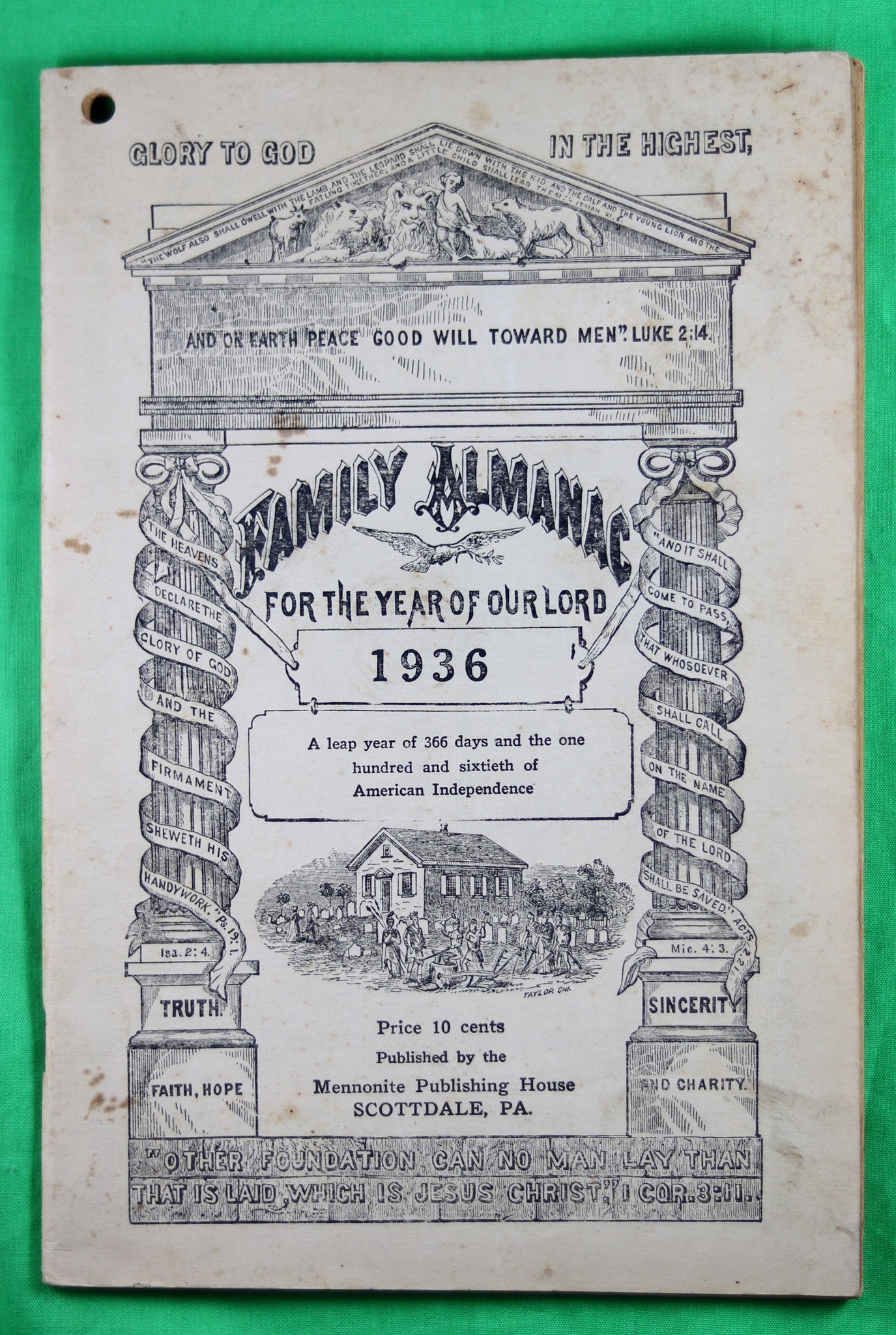 1936 Mennonite Family Almanac