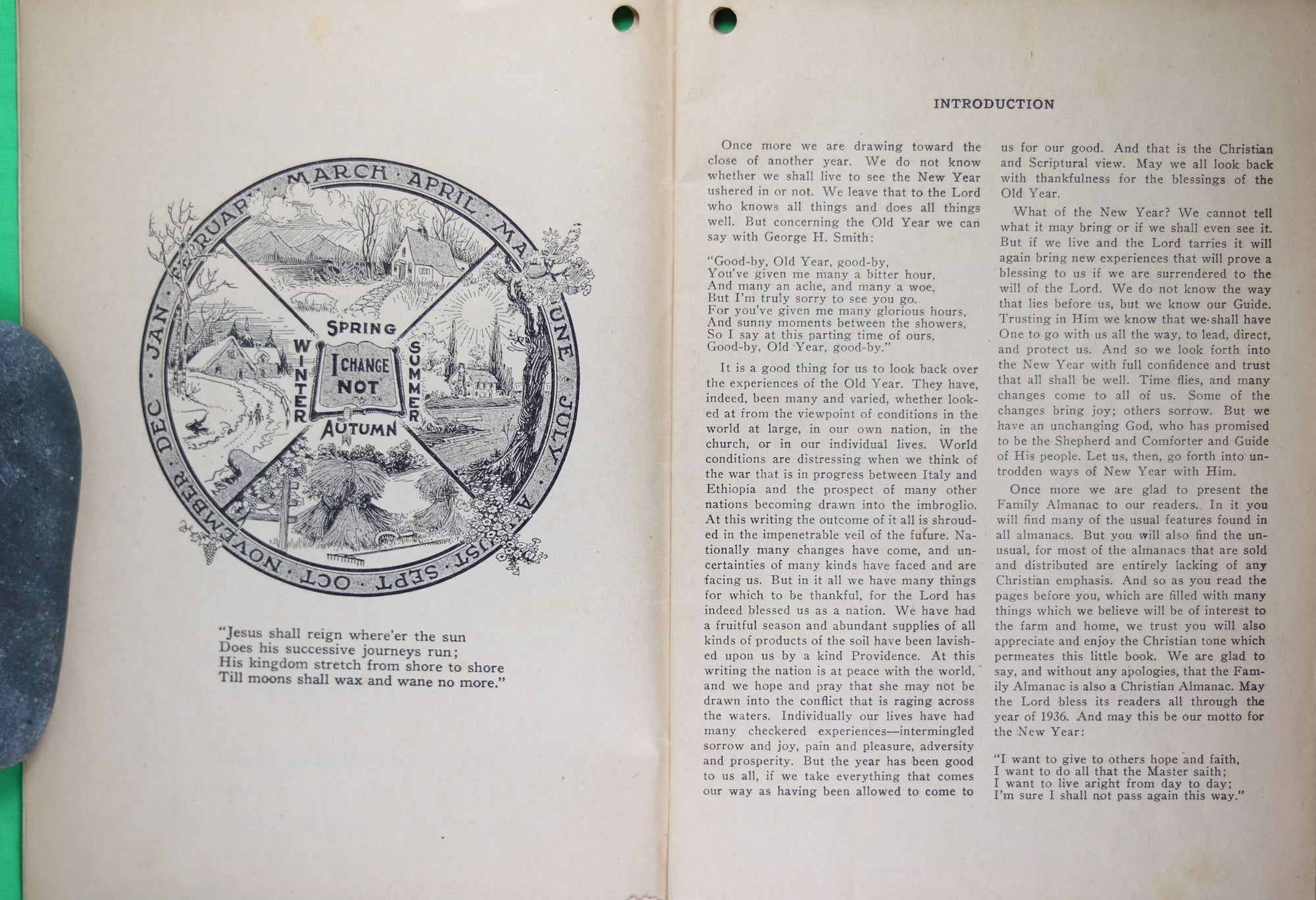 1936 Mennonite Family Almanac