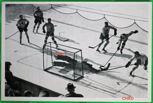 1936 Winter Olympics, photo of Canadian hockey game
