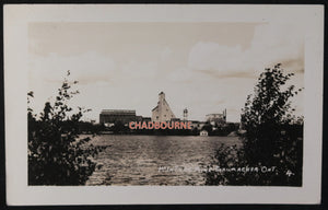 1936 photo postcard of McIntyre Mine, Schumacher Ontario