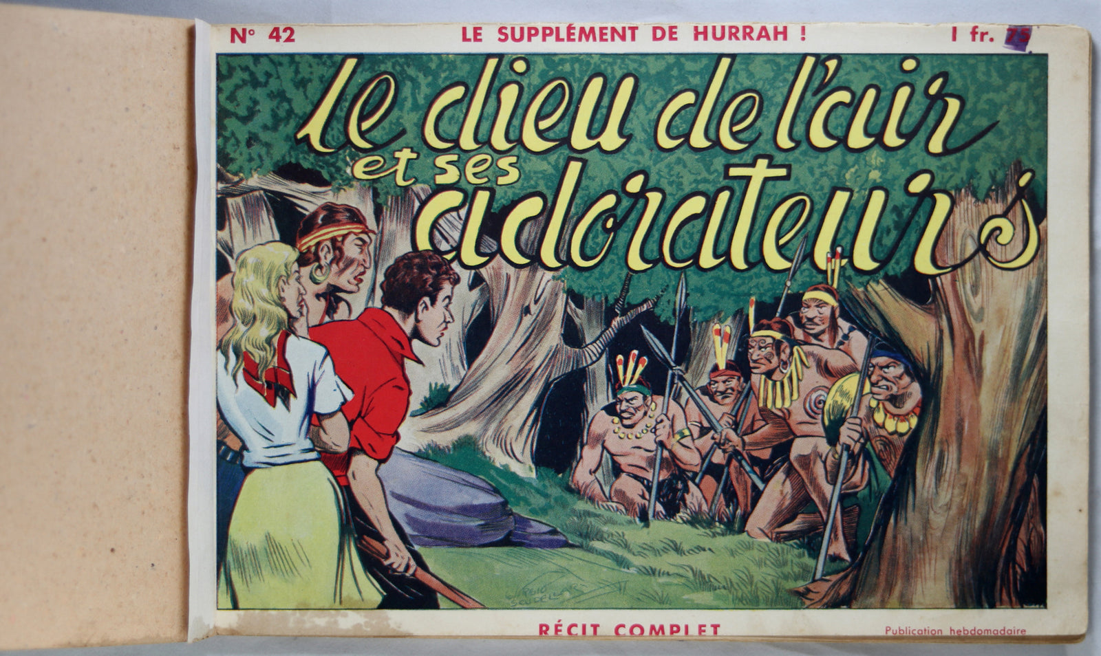 @1940 livret compilation bandes dessinées françaises (Hurrah !)