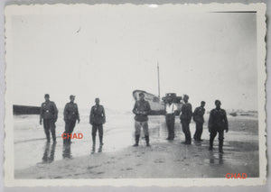 1940 photo grounded ship Dunkirk  navire echoué Dunkerque
