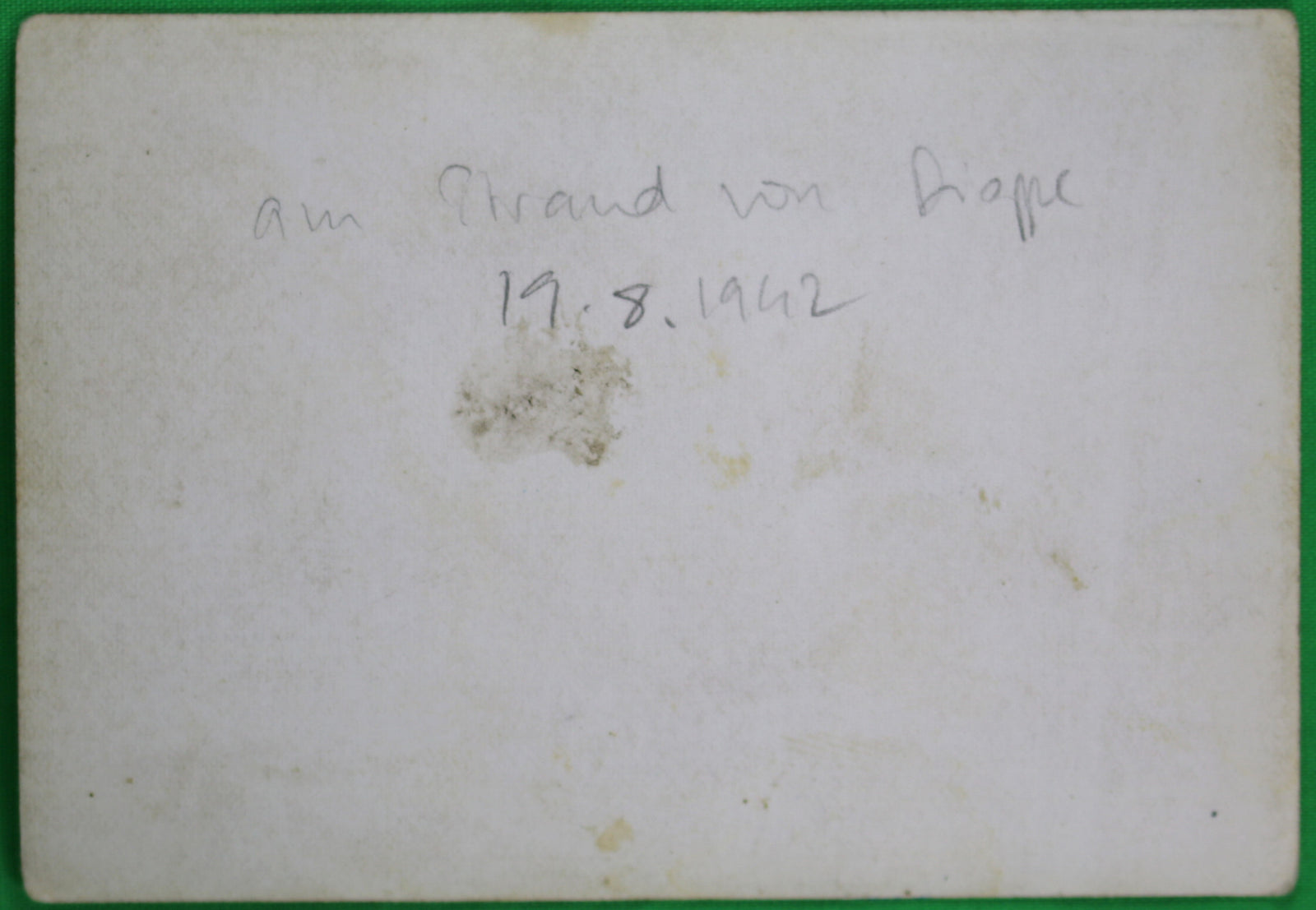 1942 WW2 photo abandoned Canadian Churchill tank on beach at Dieppe #2