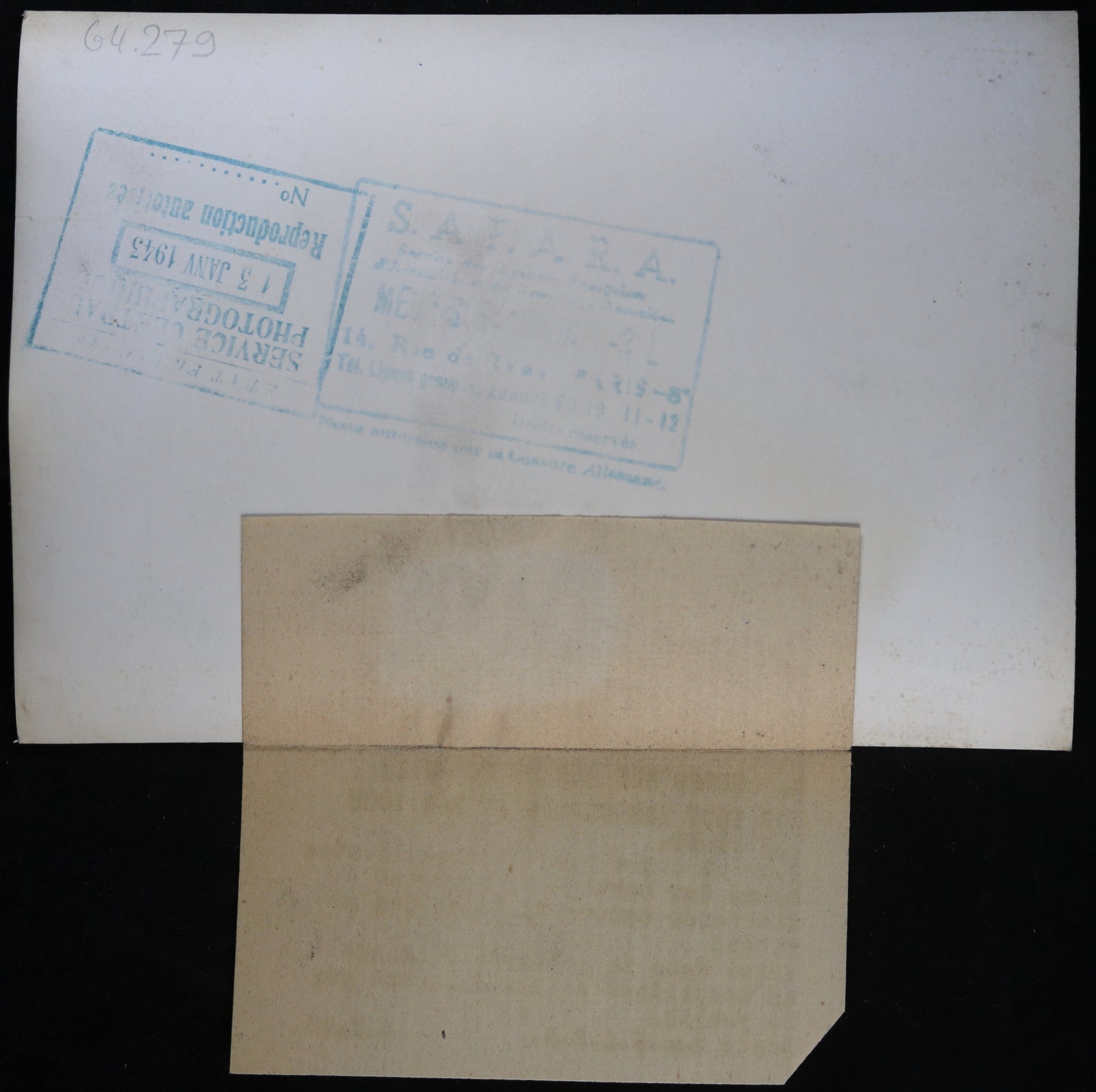 1943 propaganda photo German destroyer in gulf of Finland