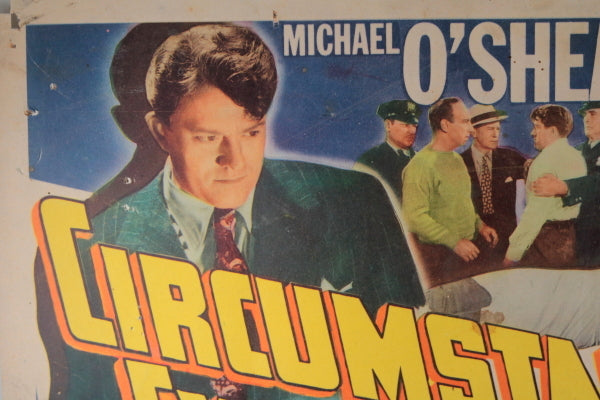 1945 movie title lobby card ‘Circumstantial Evidence’