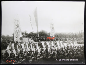1945 rassemblement militaire à Paris (Croix de Lorraine)