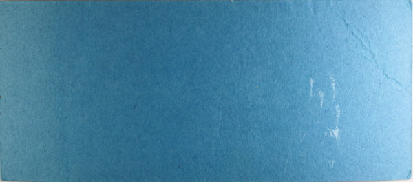 1949 pin-up girl ink blotter by Edward Runci, Tulsa Oklahoma