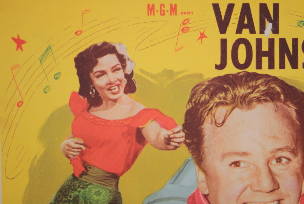 1950 movie title lobby card ‘Grounds for Marriage’