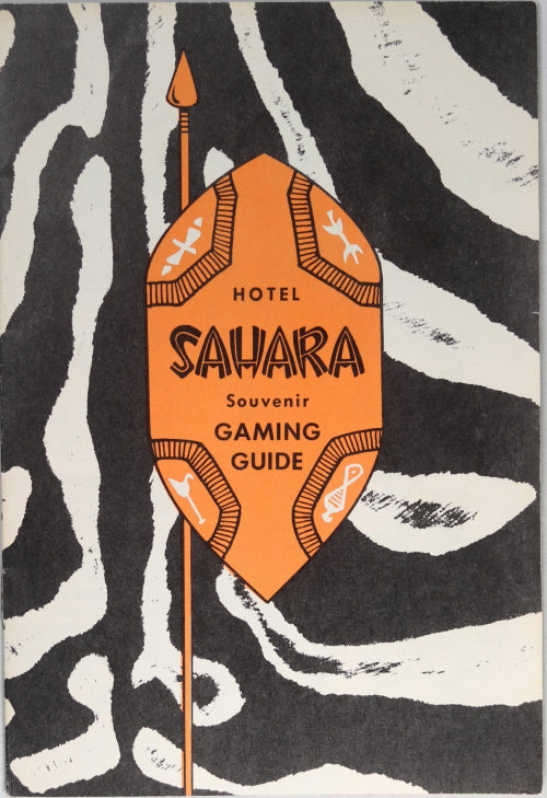 1953 Sahara Hotel Las Vegas – Souvenir Gaming Guide