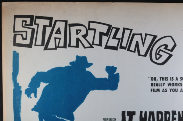 1960 USA lobby card suspense movie ’It Happened in Broad Daylight'