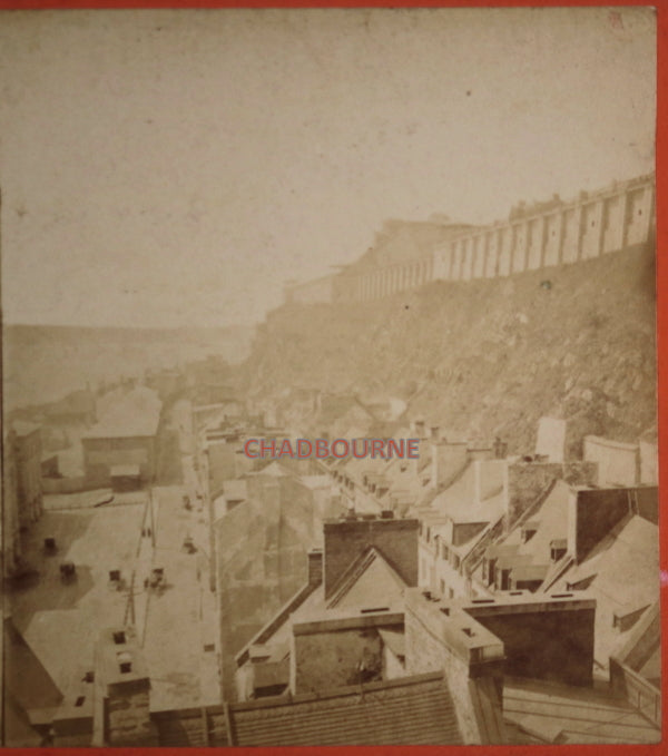 19th century stereoscopic photo Lower Town Quebec City - L.P. Vallee 19th century stereoscopic photo Lower Town Quebec City - L.P. Vallee
