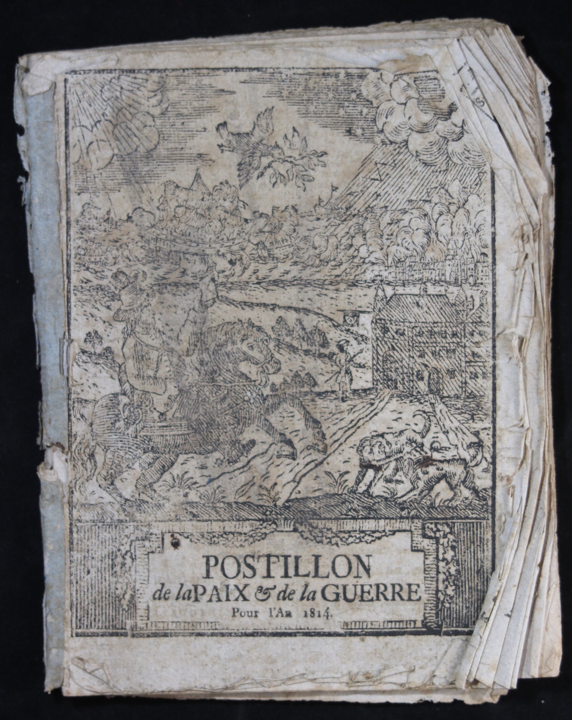 Almanach suisse ‘Le Postillon de la Paix et de la Guerre 1814’