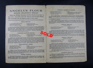 Angelus Flour - advertising and recipe pamphlet (1900s)