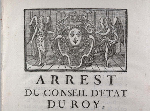 Arrest entrée dans France les beurres d'Angleterre Écosse Irlande 1744