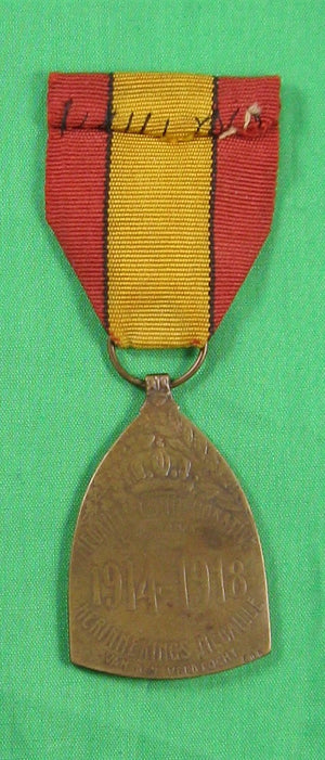 Belgique Médaille Commemorative de la campagne de 1914-1918