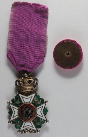 Belgium medal Knight Order of Leopold ‘L'Union Fait La Force’