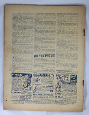 British Boys story paper and comic 'The Triumph' #479 December 23,1933