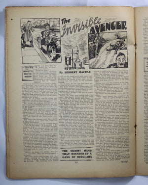British Boys story paper and comic 'The Triumph' #479 December 23,1933