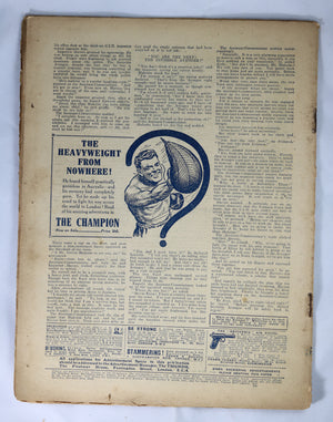 British Boys story paper and comic 'The Triumph' #480 December 30,1933