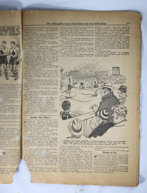 British Boys story paper and comic The Wizard #621 October 27, 1934