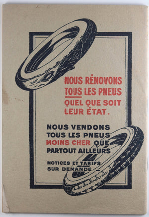 Brochure d'accessories pour automobiles Paris c. 1920s