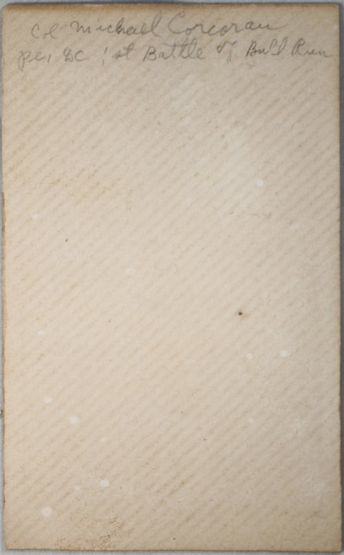 CDV photo of Civil War Colonel Michael Corcoran (Bull Run), KIA 1863