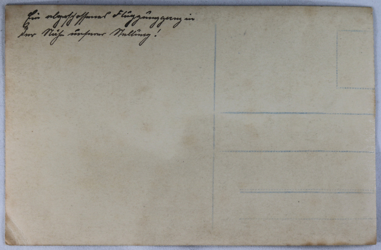 CPA Guerre 14-18 photo allemande épave avion français Malancourt