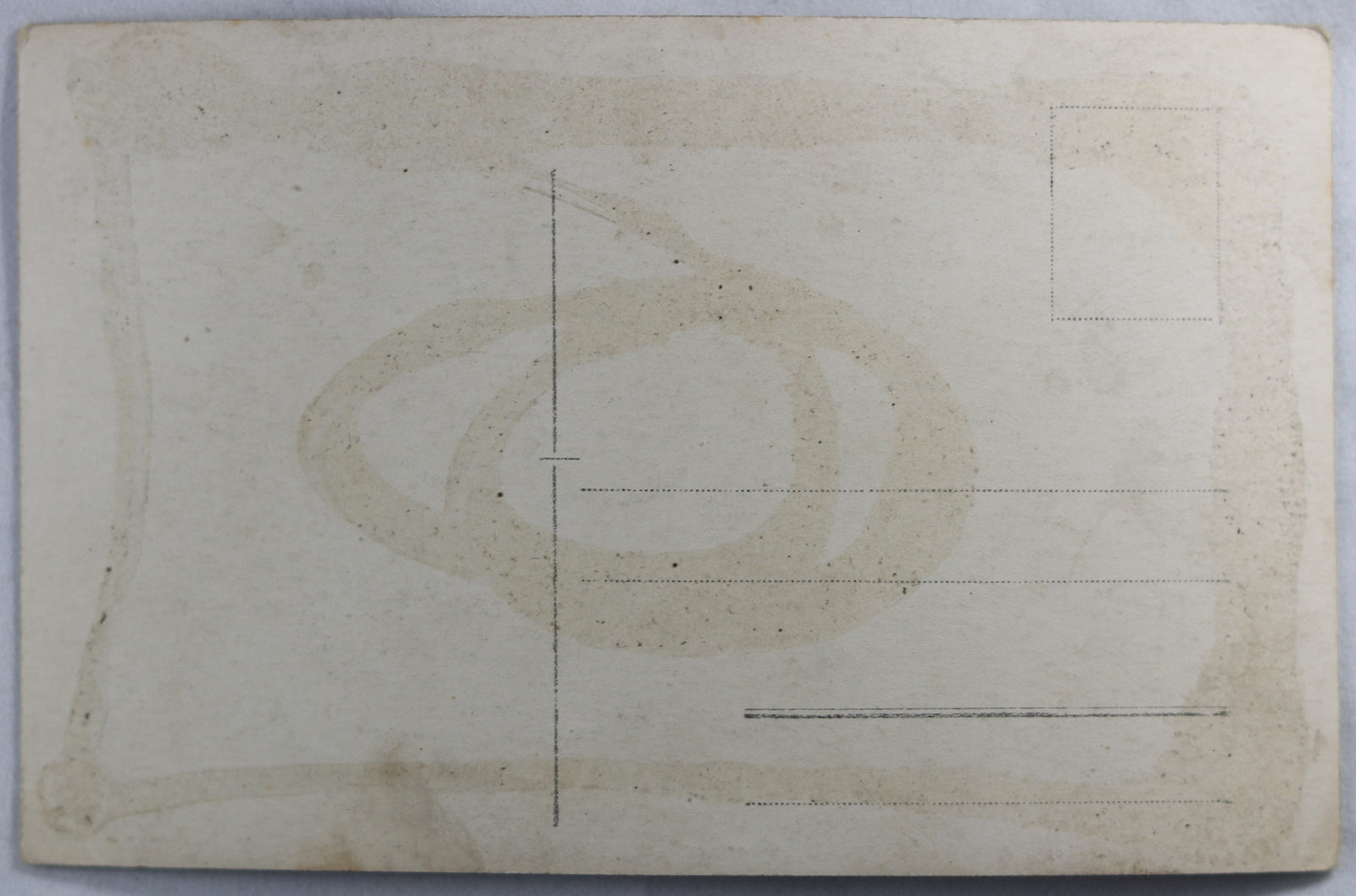 CPA Guerre 14-18 photo épave biplan anglais Haubourdain  WW1 UK plane