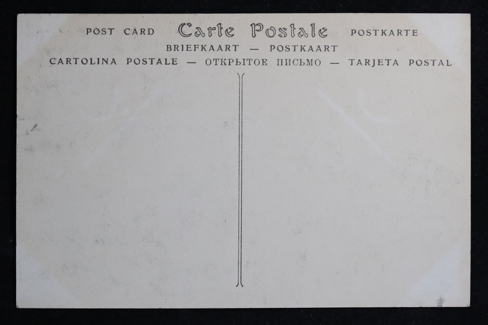 CPA avec photo de Goupy dans un aéroplane Voisin