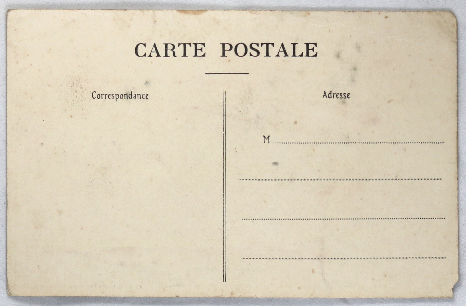 CPA photo et autographe de l’aviateur Lacombe sur son Deperdussin 1911