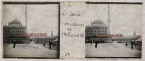 Cairo (Gizeh) Egypt set of 10 stereoscopic glass photo slides c. 1910