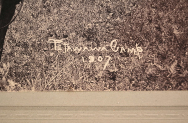 Canada 1907 photo of soldier on horse, Camp Petawawa Ontario Canada #1