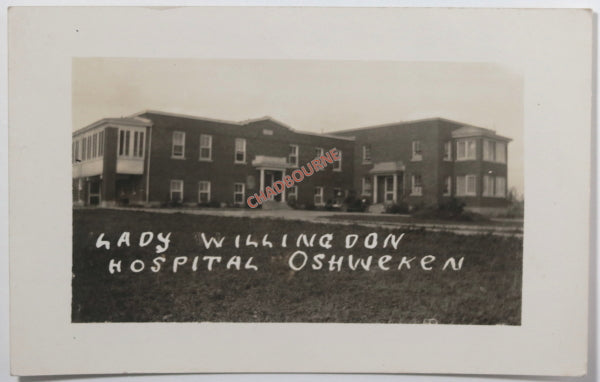 Canada Ohsweken Ontario photo postcard Lady Willingdon Hospital c 1930